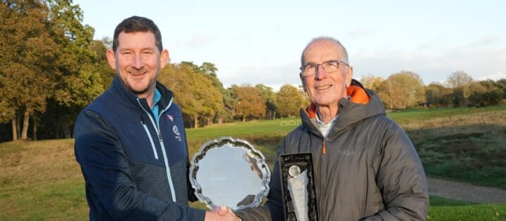 England Golf Performance Awards – Tony Moran (right)