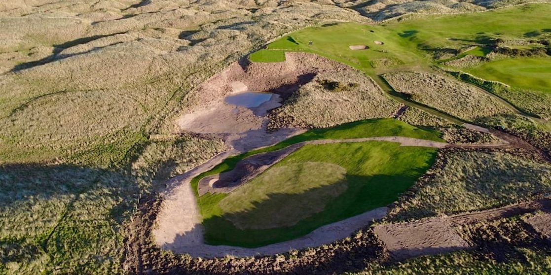 Goswick Links new seventh hole