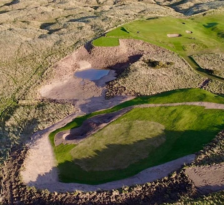 Goswick Links new seventh hole