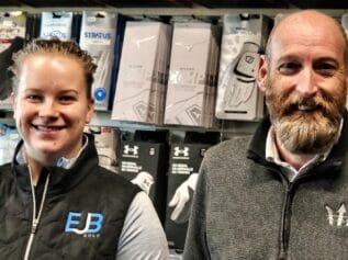 Ellie Broome and Andy Duncan (Image credit: Robin Ree)