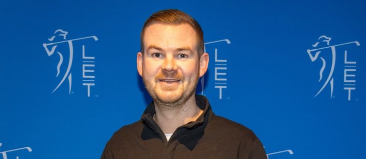 Lewis Hay from IMG with the Best Course Conditions award