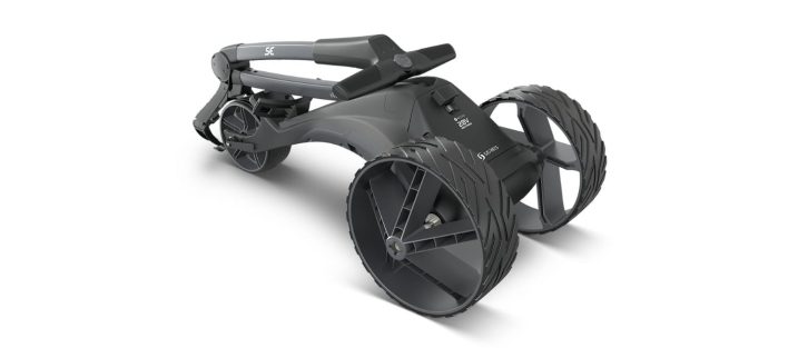 Motocaddy SE electric golf trolley