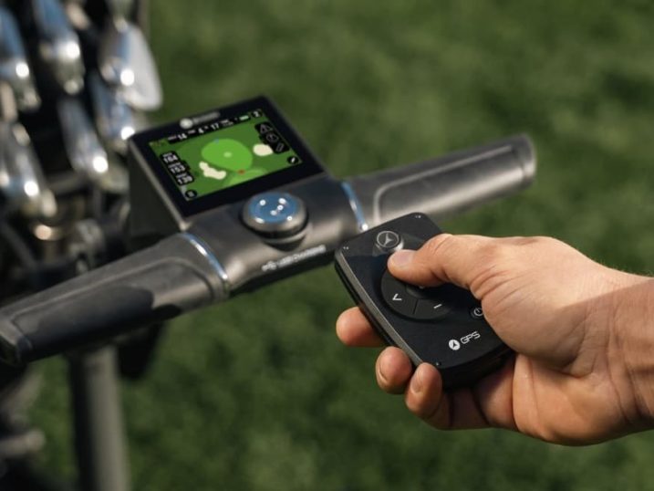 Motocaddy remote-controlled trolleys