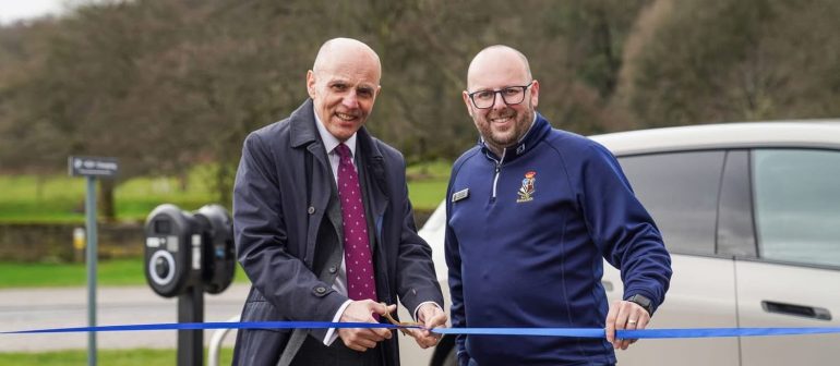 Woodsome Hall electric chargers