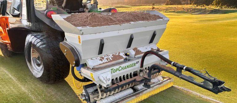 On Course column - tractor