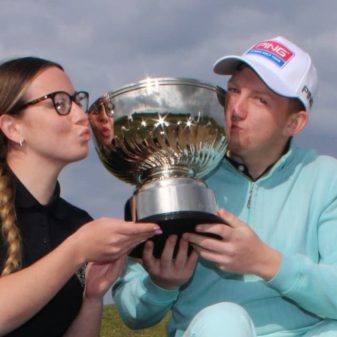 Deonne Pyatt and Callum Moncur