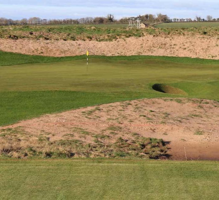 Goswick new seventh hole