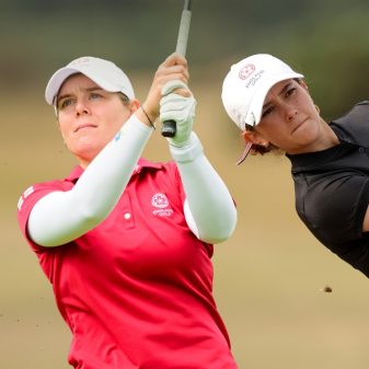 Lily Hirst and Charlotte Naughton