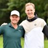 Danny Willett and Dan Walker