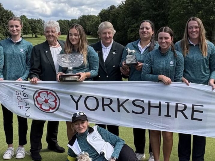 The Yorkshire ladies team