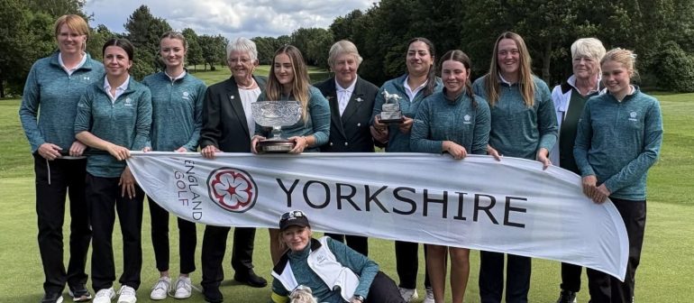 The Yorkshire ladies team
