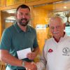 Carl Thompson and Teesside Union president JC Brown
