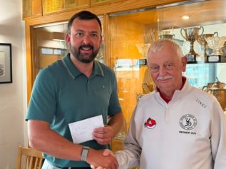 Carl Thompson and Teesside Union president JC Brown