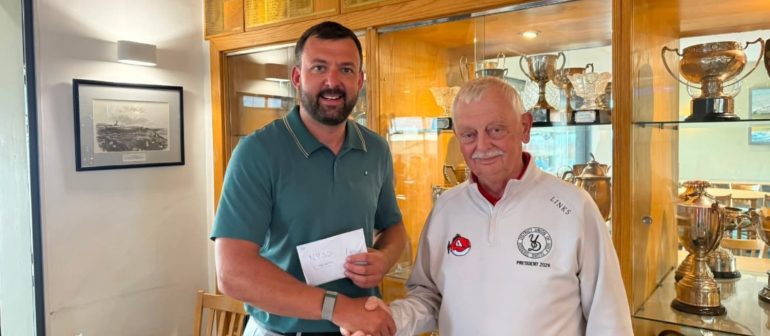 Carl Thompson and Teesside Union president JC Brown