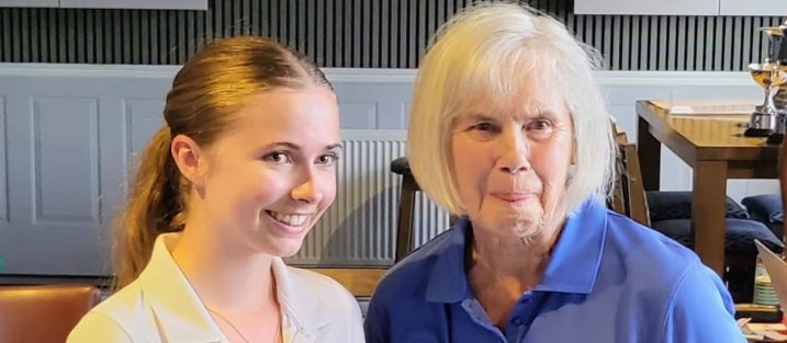Caylin Million (left)