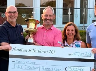 David Clark at The Northumberland Golf Club Pro Am