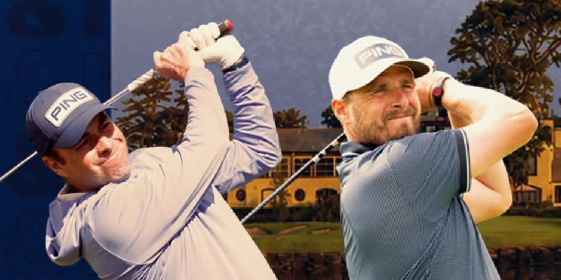 Gareth Davies and James Freeman (Image credit: The PGA)