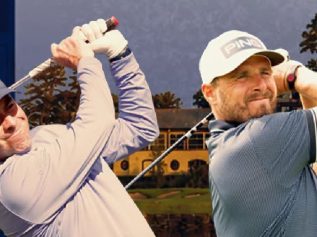 Gareth Davies and James Freeman (Image credit: The PGA)