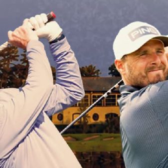 Gareth Davies and James Freeman (Image credit: The PGA)