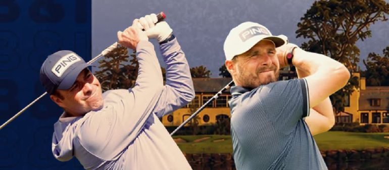 Gareth Davies and James Freeman (Image credit: The PGA)