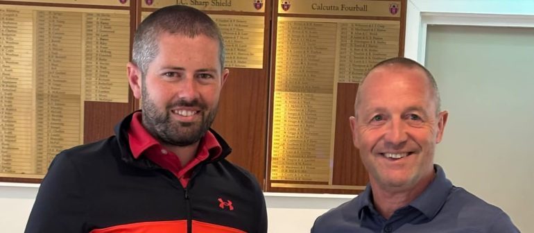 James Simpson and Whickham captain Michael Farrey