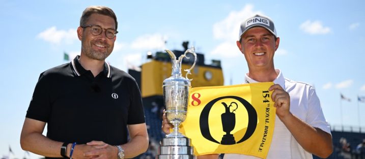 R&A CEO Mark Darbon and Joe Dean (Image credit: Oisin Keniry/R&A/R&A via Getty Images)