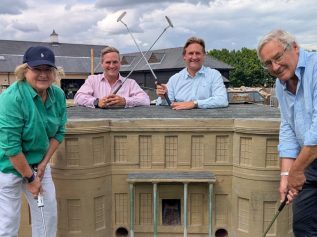 Rudding Park owners Judi, Nick, Matthew and Simon Mackaness