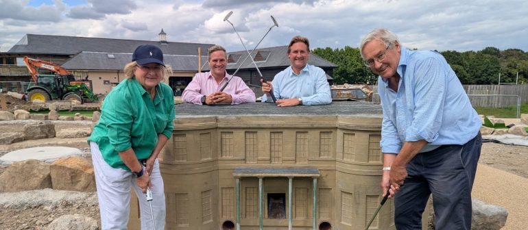 Rudding Park owners Judi, Nick, Matthew and Simon Mackaness