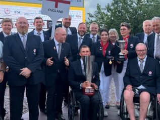 The England team