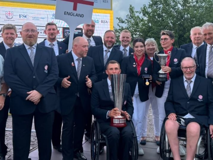 The England team