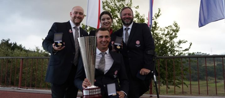 The England team