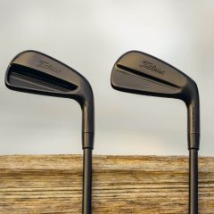 Titleist Black Vapor irons