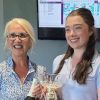 Tracey Stuchlik (Heworth ladies’ secretary) and Jessica Dorritt