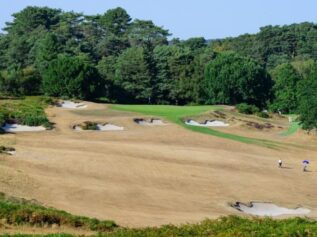 Golf course drought