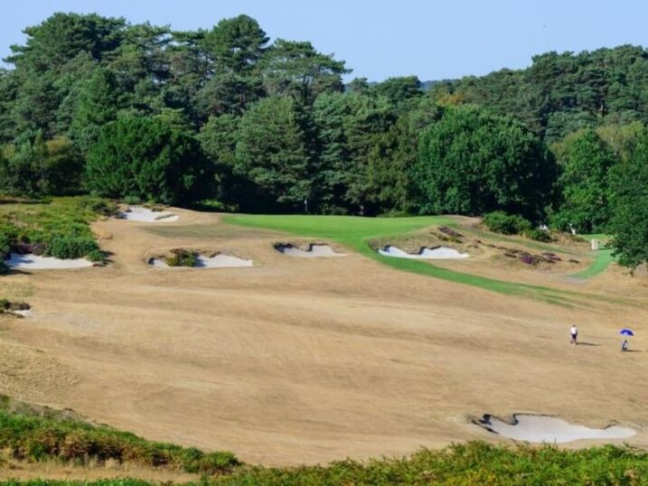 Golf course drought