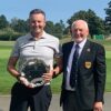 Nik Jones and NUGC president John Bell