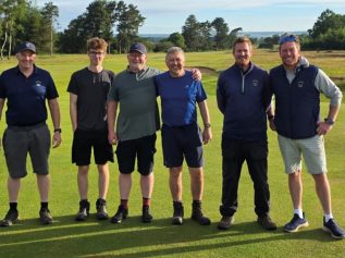 Simon Olver and the Ganton team