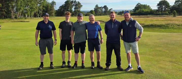 Simon Olver and the Ganton team
