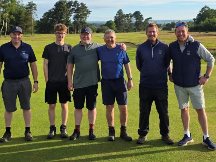 Simon Olver and the Ganton team