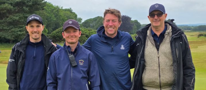 Simon Olver and the Ganton team