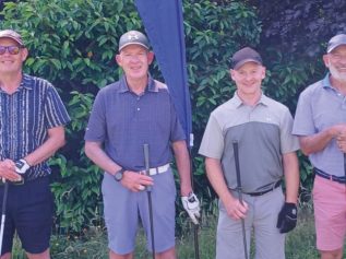 l-r Steve Swift, Neil Jefferson, Mark Squires and Jonny Fuller