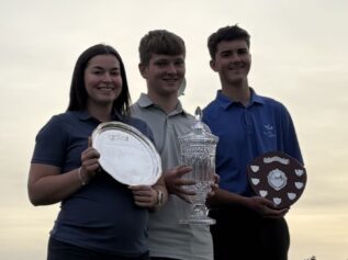 Abby Roper, Oscar Hancill and Alfie Dacey