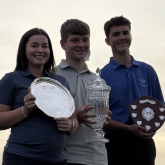 Abby Roper, Oscar Hancill and Alfie Dacey