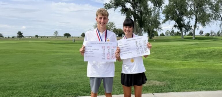 Ben Brown and Maddie Fujimoto