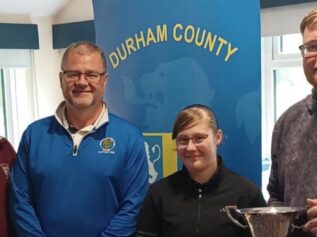 Durham Mixed Foursomes winners