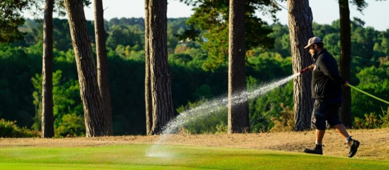 Golf course water use