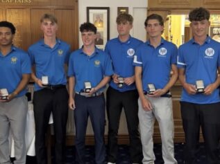 The East Riding boys team