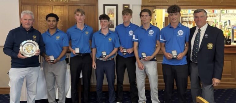 The East Riding boys team