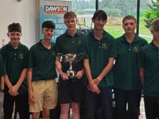 The Longhirst junior team
