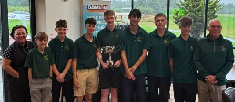 The Longhirst junior team